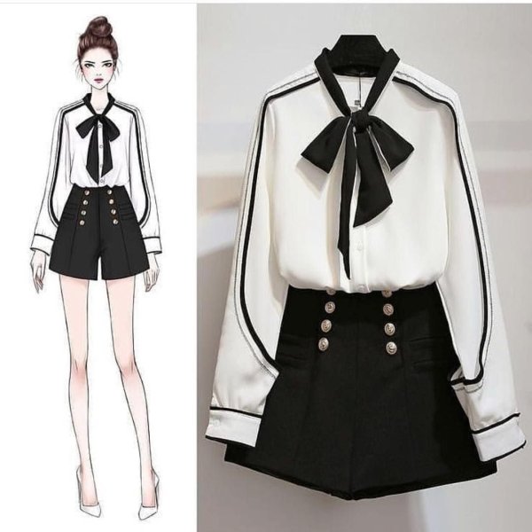 Эскиз современной школьной формы