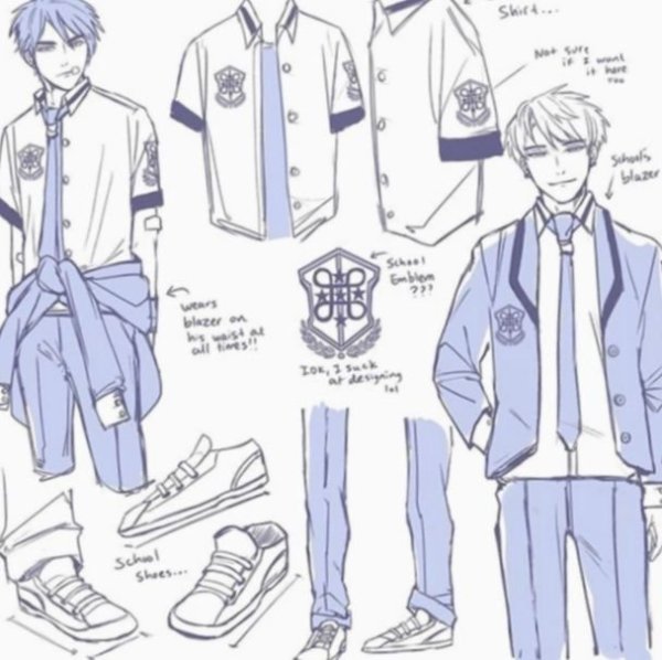 Школьная форма скетч