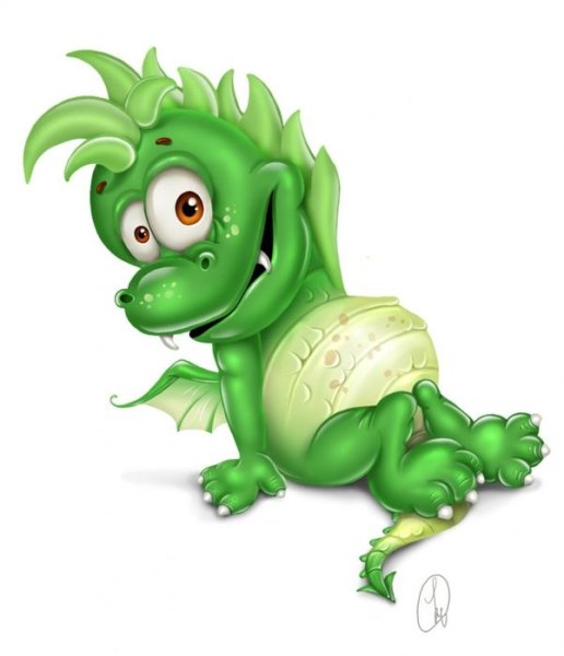 Веселые дракончики
