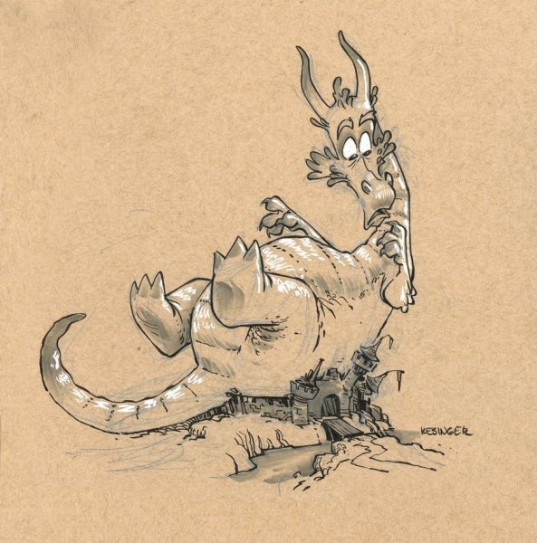 Brian Kesinger драконы