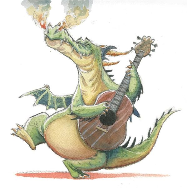 Веселый дракон