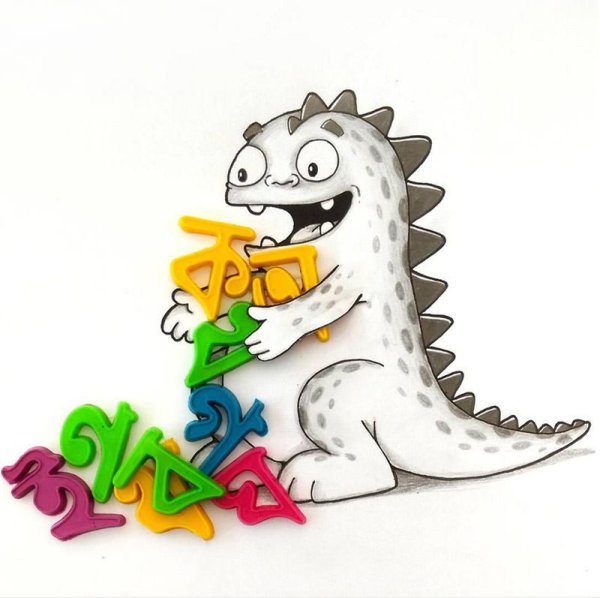 Дракончик забавные рисунки