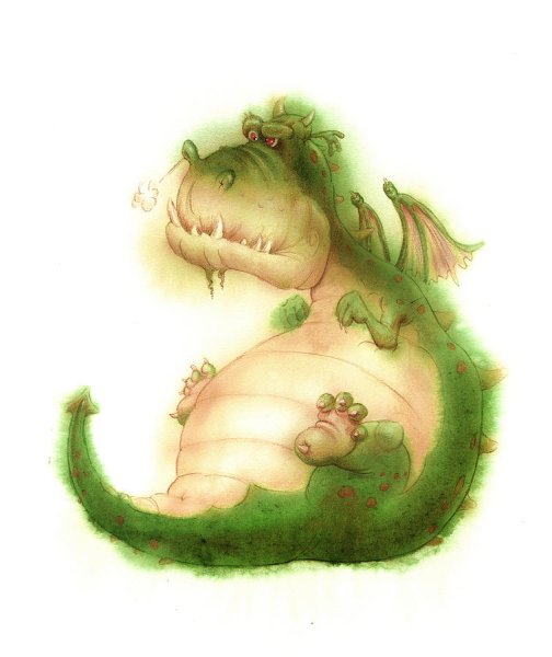 Прикольный дракончик