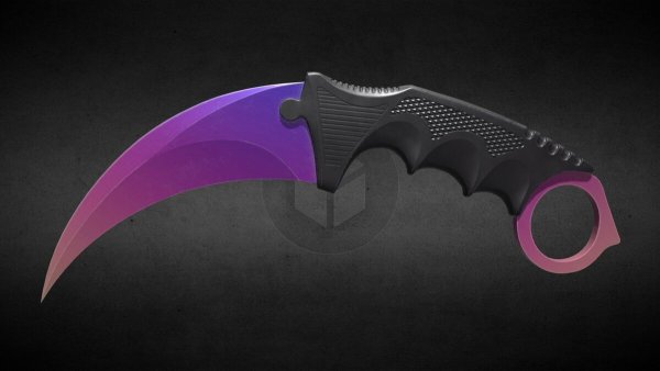 Керамбит Кровавая паутина КС