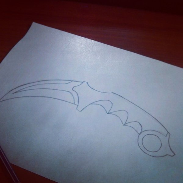 Керамбит фейд