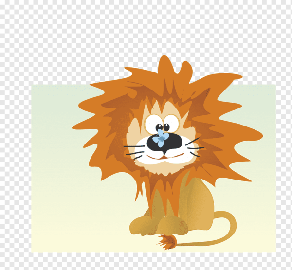 Львенок из мультика