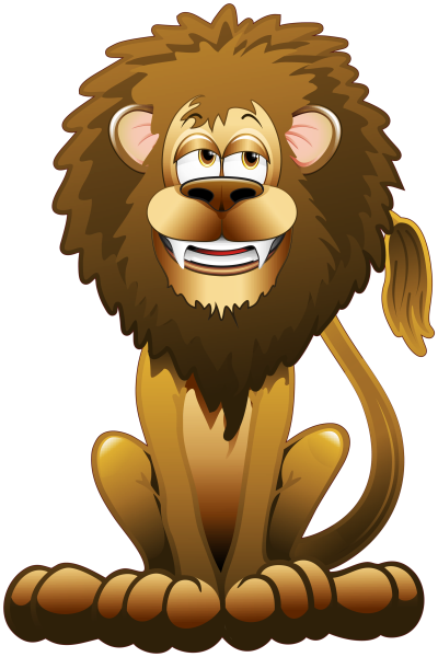 Мультяшные львы