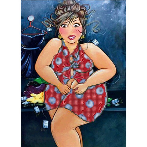 Смешные нарисованные женщины