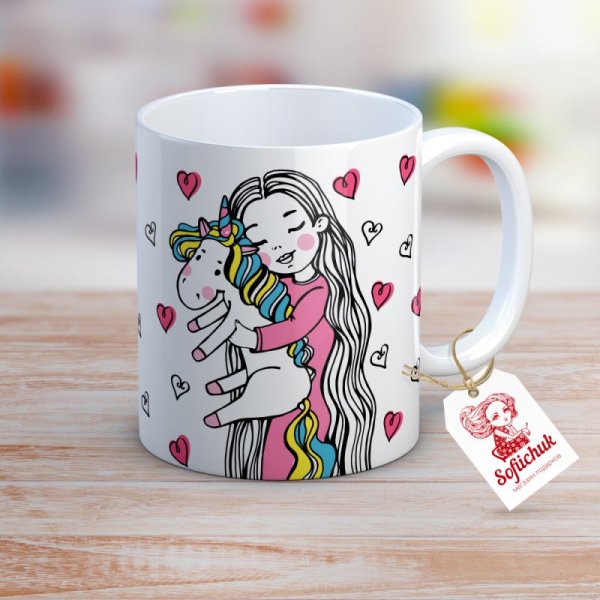 Кружка для девочки