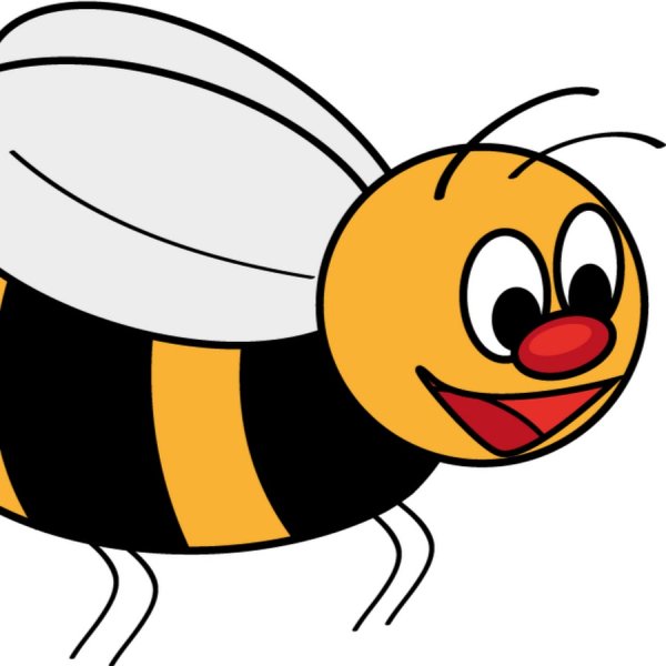 Картина пчела для детей