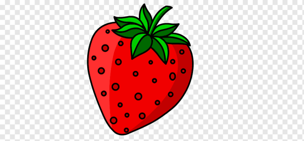 Рисование для детей клубника