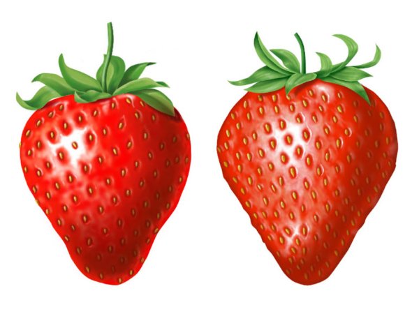 Рисование для детей клубника