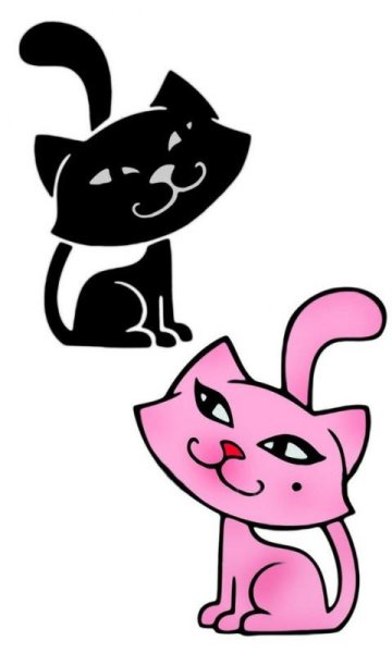 Мультяшный кот