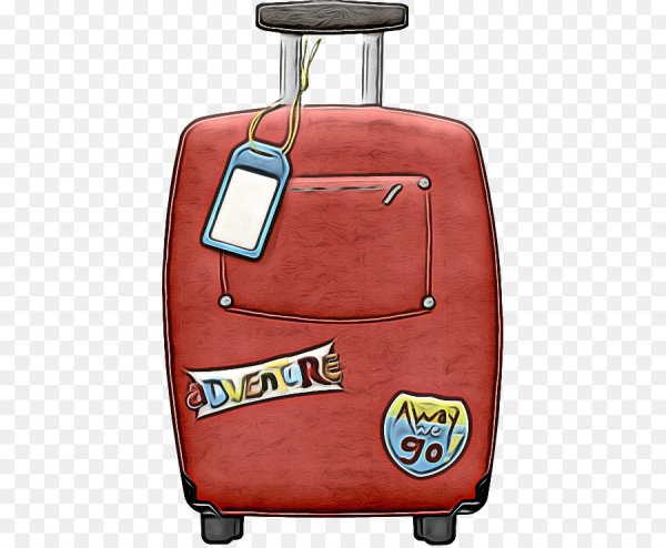 Мультяшный чемодан для путешествий