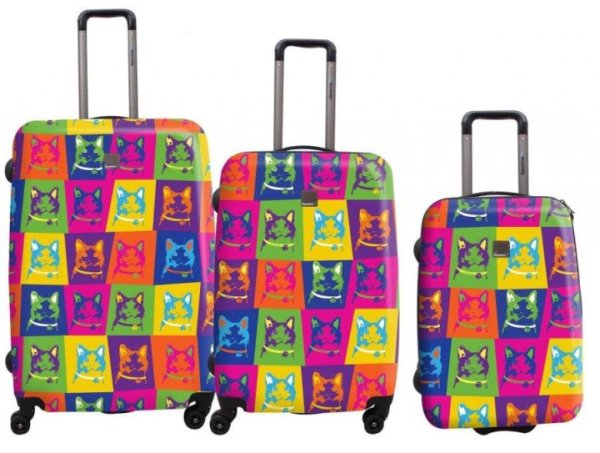 Чемодан pouce 2 колеса, 59 см