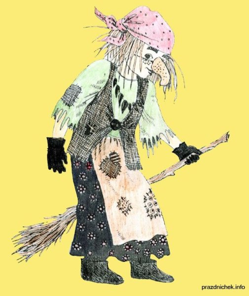 Костюм Миллера бабы яги