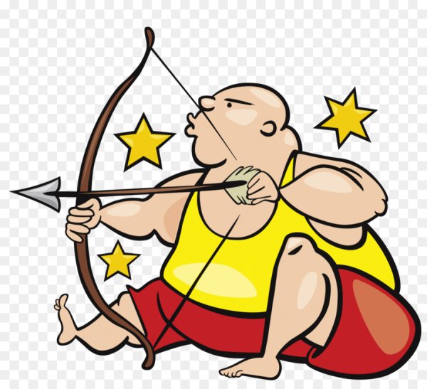 Смешной знак стрельца