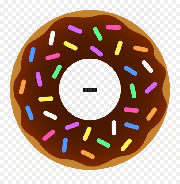 Пончик из мультика