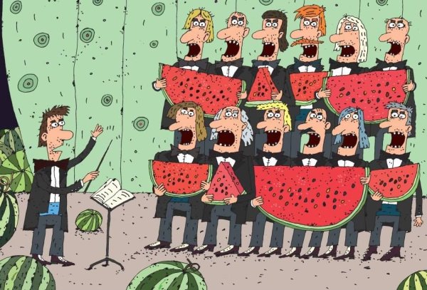 Хор карикатура