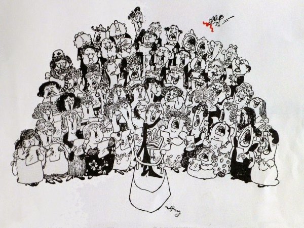 Хор иллюстрация смешная