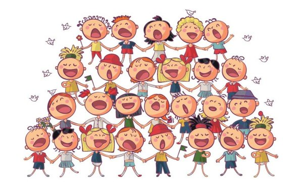 Хор рисованный