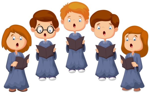 Хор на прозрачном фоне