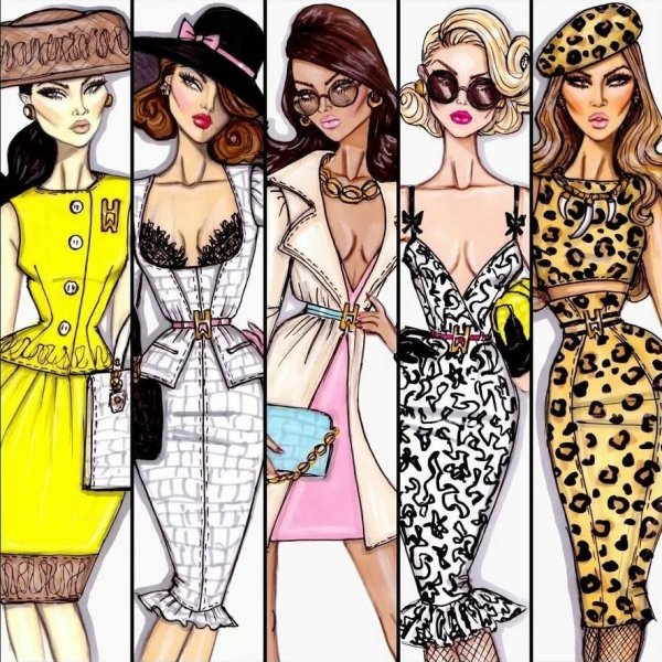 Стильные рисунки