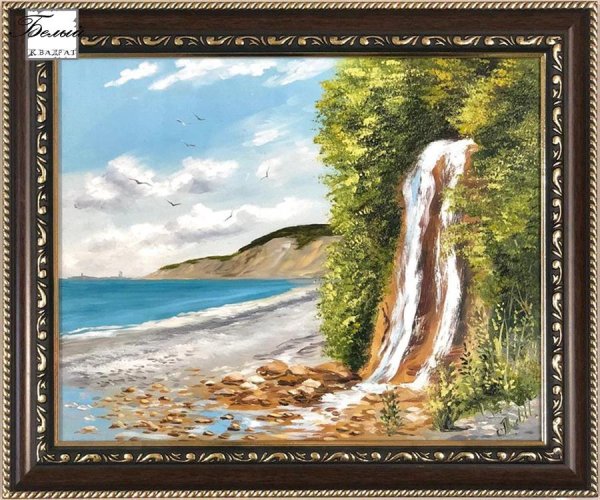 Большой Утриш картина маслом