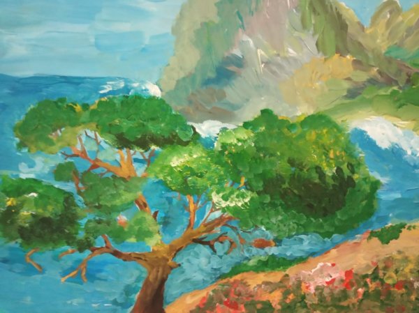 Рисунок заповедника Утриш