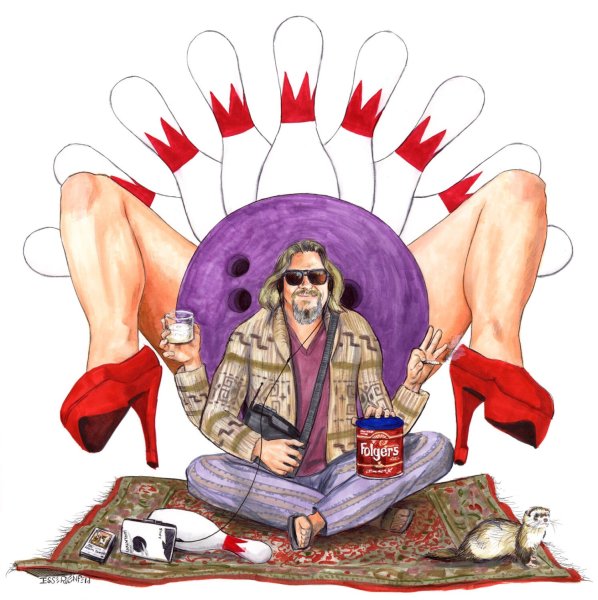 Большой Лебовски комикс