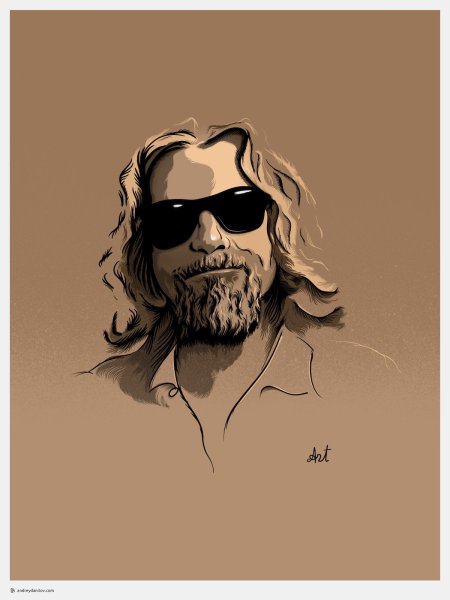 Чувак Лебовски арт