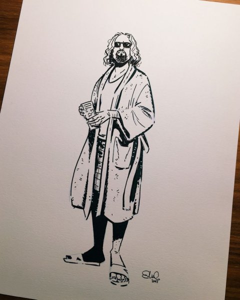 Большой Лебовски скетч