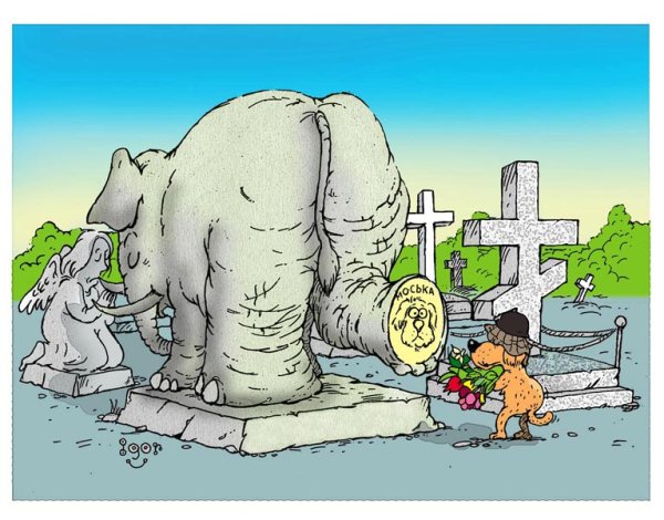 Слоны карикатура