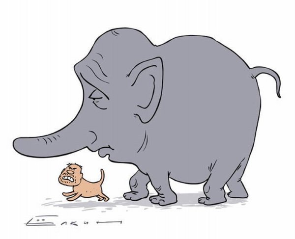 Слон и моська