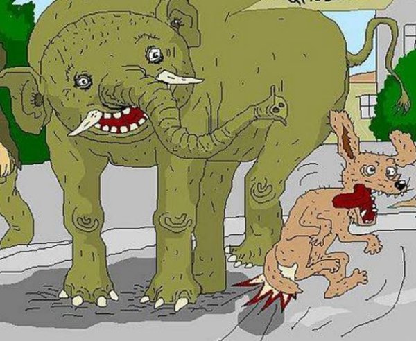 Анекдот про слона