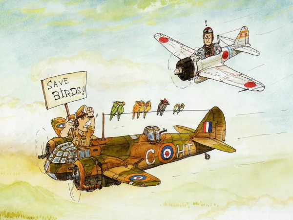 Смешные карикатуры про авиацию