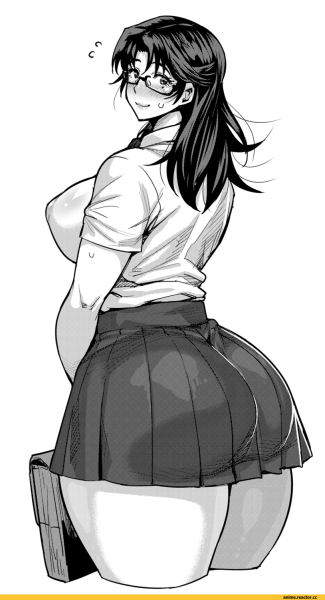 Аниме девушки с большой попой