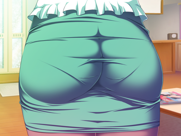 Аниме ягодицы