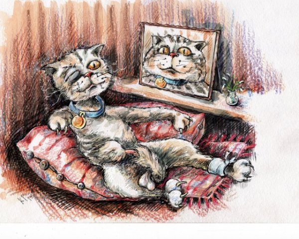 Карикатуры на мартовских котов