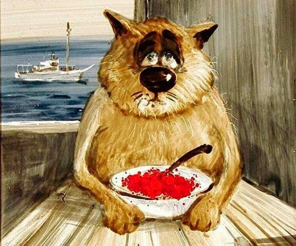 Коты в живописи художника Анатолия Ярышкина