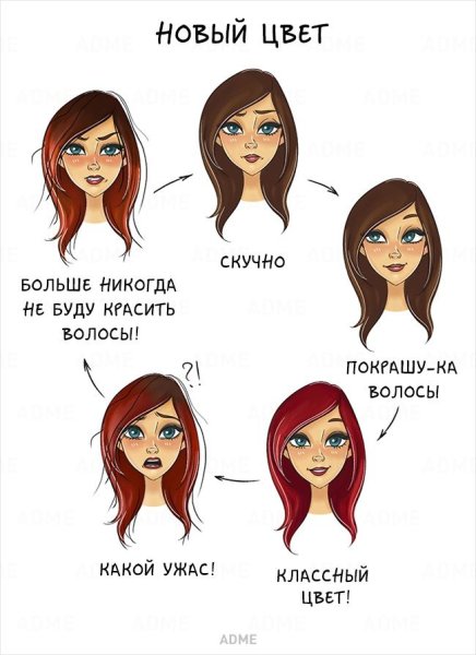 Шутки про волосы