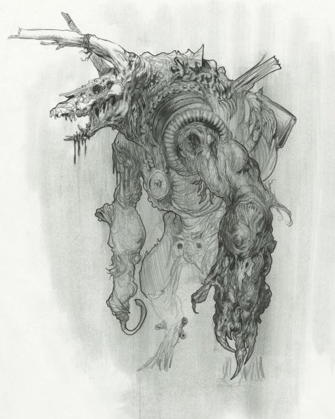Чудовища карандашом