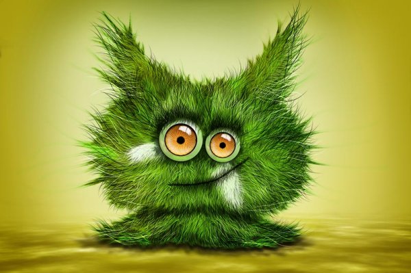 Пушистый монстрик