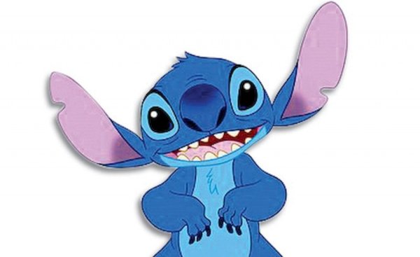 Стич с открытым ртом