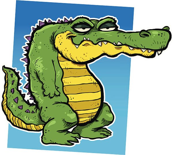 Смешной Крокодильчик