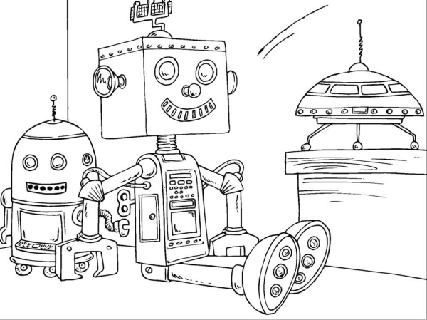 Раскраска Тобот