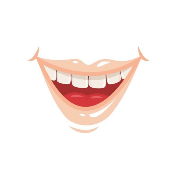 Улыбающийся рот