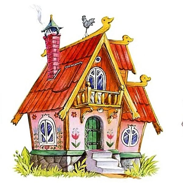 Теремок на стену в детский сад