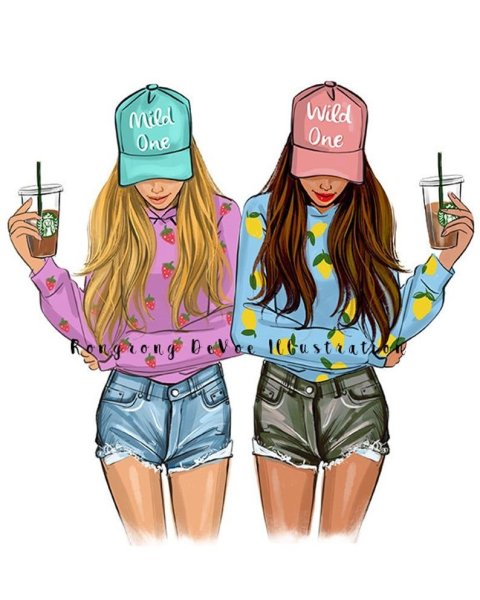 Мультяшный стиль одежды