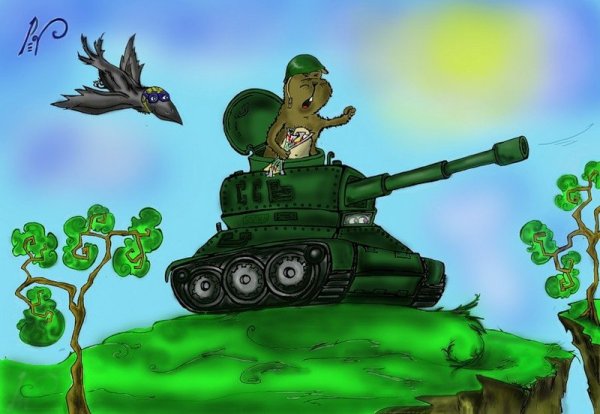 Поздравление с днем рождения танкисту